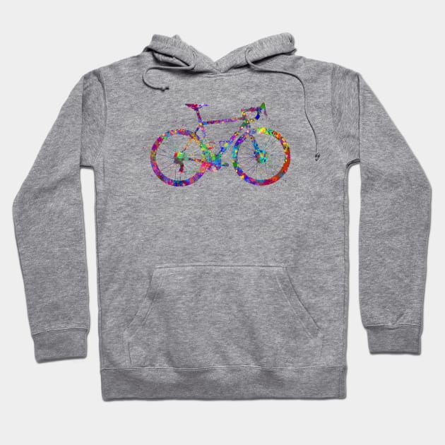 Road bike Hoodie by Yahya Art